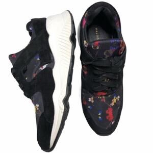 Halogen black floral Raegin Sneakers
